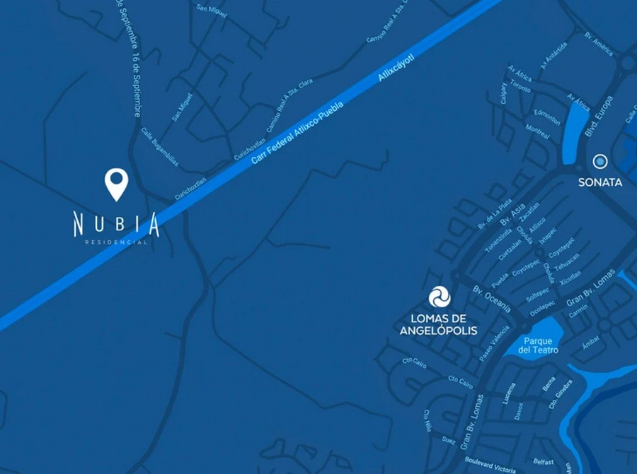Nubia Residencial es el proyecto más exclusivo de Puebla en la actualidad, conformado por terrenos premium. Casa club con sofisticadas amenidades, amplias áreas verdes, vistas espectaculares hacia el entorno. Inmejorable acceso que brinda seguridad y tranquilidad a los residentes, cerca de Lomas de Angelópolis. La Casa Club cuenta con una superficie de 16’600 metros de jardín arbolado y se sitúa en el corazón verde del proyecto. Está pensada como punto de encuentro de todos los residentes