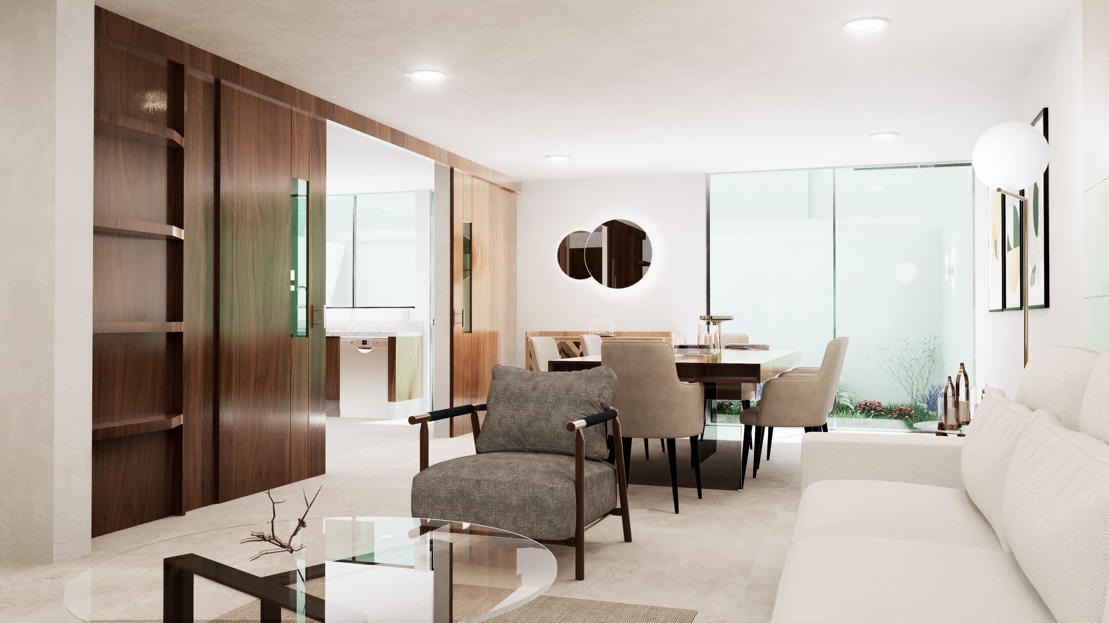 Sala y Comedor con detalle en madera de caoba y cedro, Cancel divisorio de madera, entre cocina y comedor, Cocina integral muy amplia, estufa, instalación para, lavavajillas y refrigerador con isleta, Estacionamiento techado para 3 camionetas grandes, Cuarto de lavado, Bodega, 1/2 baño, Recámara Principal con barandales de cristal, Terraza para la recámara Principal y con acceso del vestíbulo de planta alta.Baño principal y Vestidor, 2 recamaras mas (Ver Fotos)