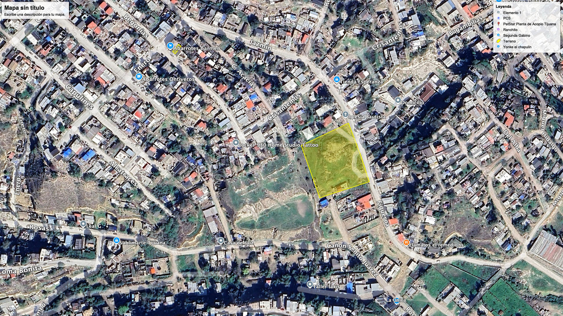 Terreno en Venta en Cañón del Sainz
Gran oportunidad para desarrolladores e inversionistas. Este terreno cuenta con una ubicación estratégica, ideal para proyectos residenciales o comerciales. Su cercanía a servicios educativos, médicos y comerciales lo convierte en una opción altamente atractiva.
Características:
• Superficie de 4,937 metros cuadrados.
• Uso de suelo residencial.
• Cercano a importantes plazas comerciales y servicios esenciales.
Venta USD $790,000 dlls